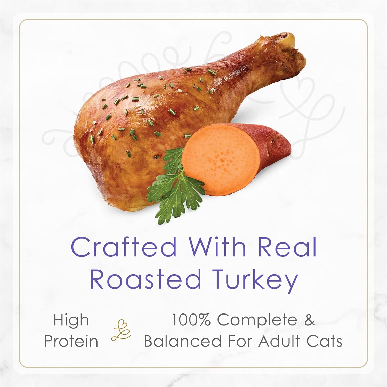 Petites Turkey & Sweet Potato Entree Wet Cat Food, Pack of 12, 2.8 oz. Tubs C207878