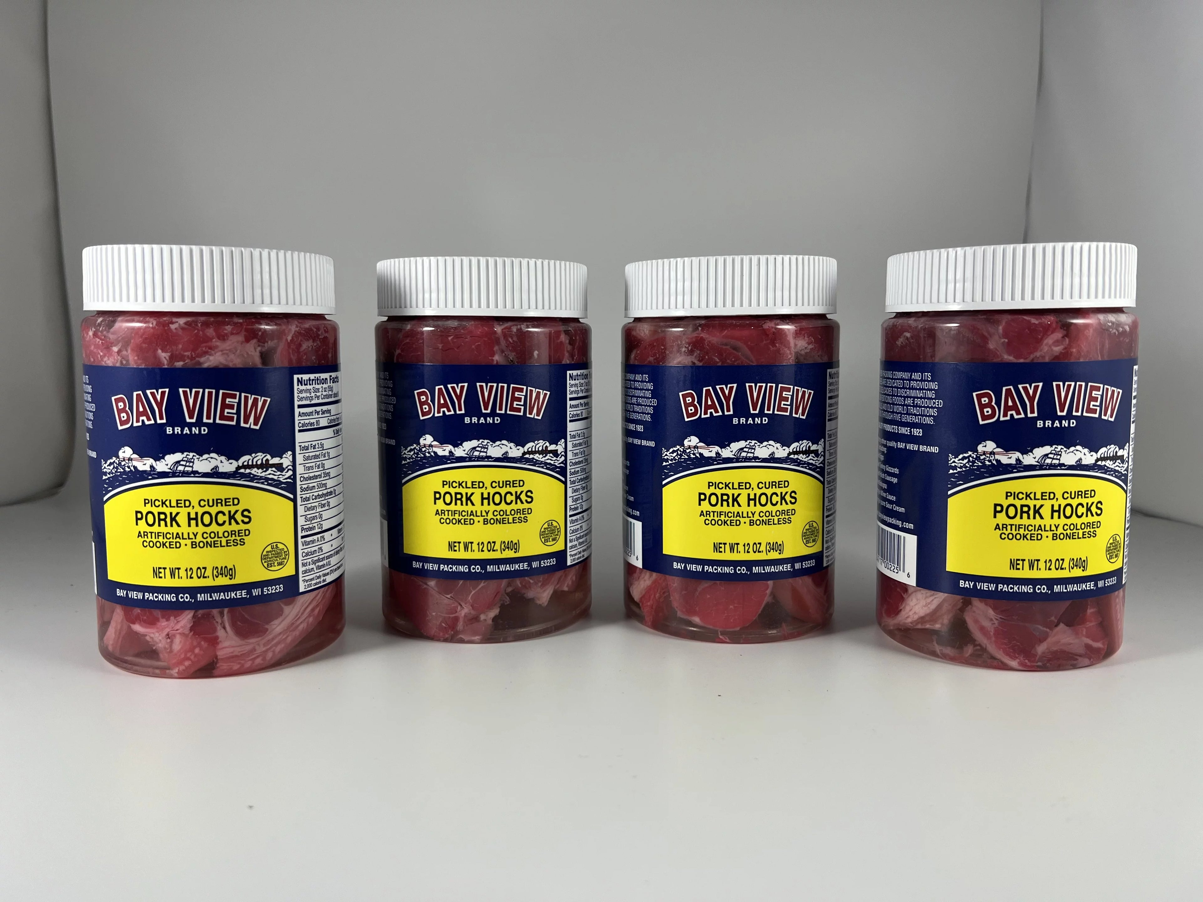 12oz Boneless Pickled Pork Ham Hocks (4 Jars) H84675