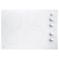 30 Inch Electric Smoothtop Cooktop White G6784