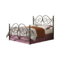 Dark Bronze Metal Scroll Bed M84380