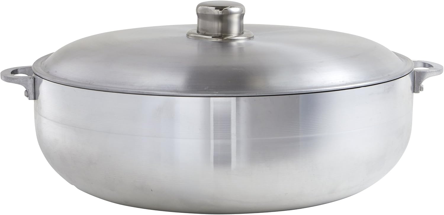 Silver 7.5-Quart Caldero with Lid S1343