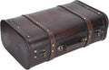 Antique Wooden Suitcase M7874