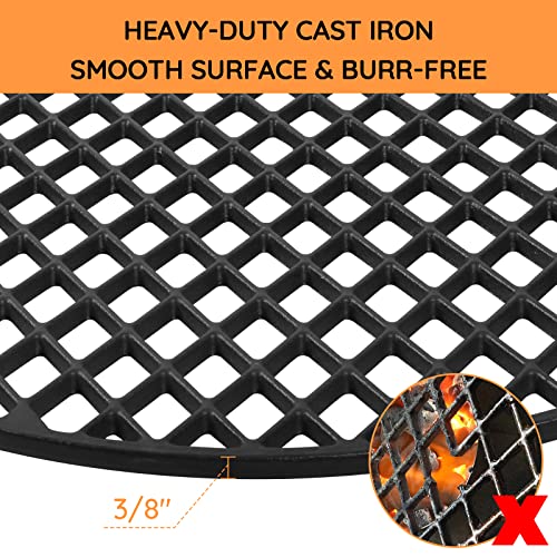 Cast Iron Cooking Grate for 22 1/2 Inch Weber Kettle Grill C770306