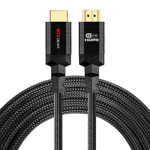 Red Braided Nylon 6ft HDMI Cable V937162