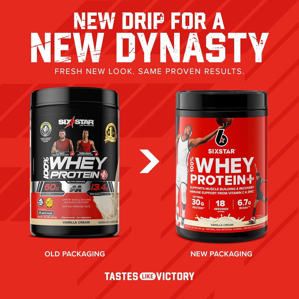 Vanilla Cream Whey Protein Plus 1.8lbs K8237