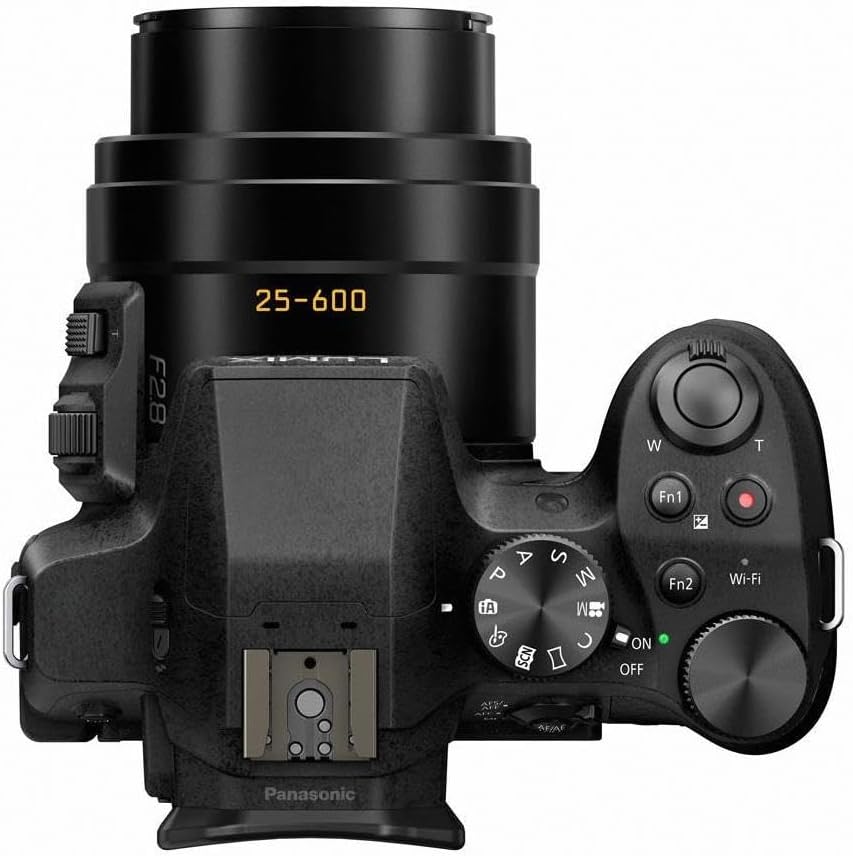 Black 12.1 Megapixel 4K Digital Camera with 24X Zoom Lens G369