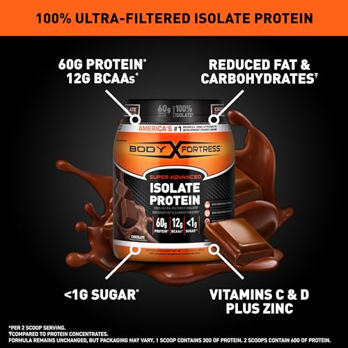 Vanilla Protein Powder, 1.5lbs B425095