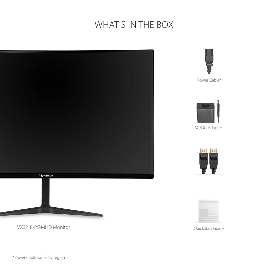 32 Inch Curved 1080p 165Hz Gaming Monitor N843863