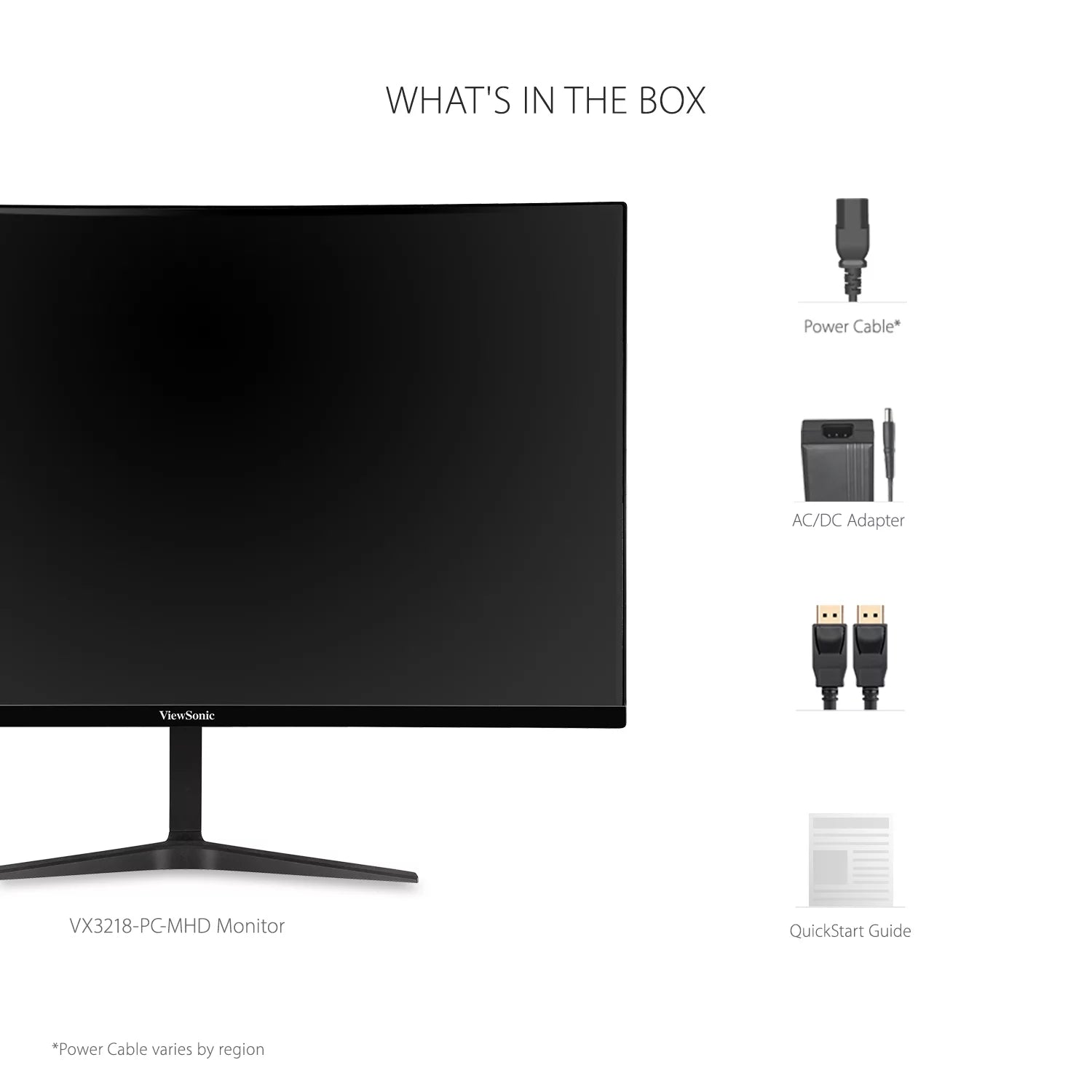 32 Inch Curved 1080p 165Hz Gaming Monitor N843863