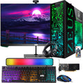 32GB RAM 1TB SSD 4TB HDD Intel i7 6th Gen GT 1030 27 Inch 165hz Gaming Monitor Refurbished Desktop PC H347850