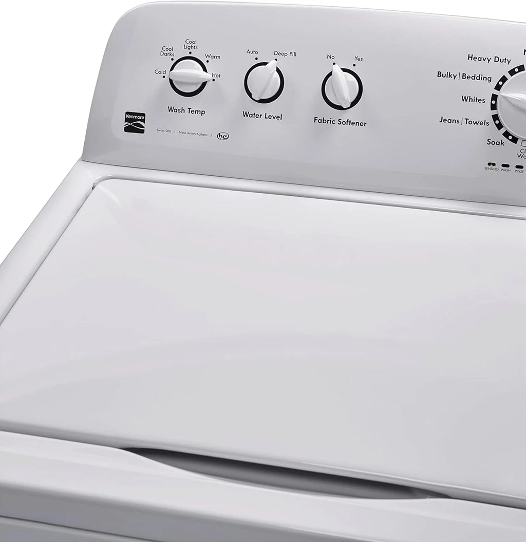 Top-Load Washer with Triple Action Agitator, 3.8 Cu. ft. Capacity N10374