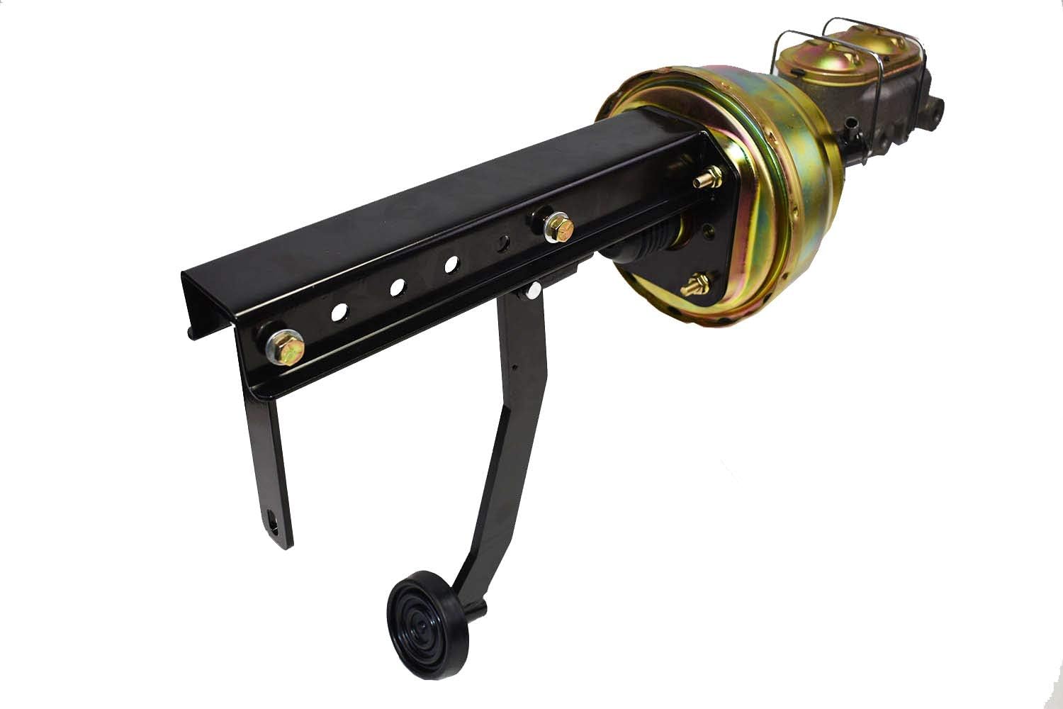 8" Dual Power Brake Booster Kit with Master Cylinder Pedal Firewall Mount Assy Bracket Kit K151