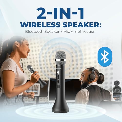 15W Wireless Bluetooth Microphone Speaker with Noise Cancelling J422203