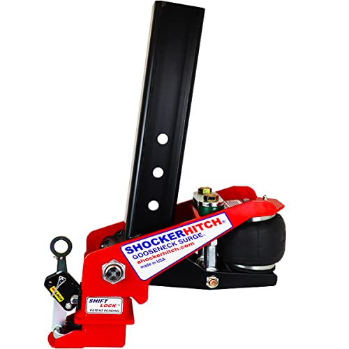 Gooseneck Air Hitch & Coupler, 4" RND AnglePin 2-5/16" Ball Coupler I764520