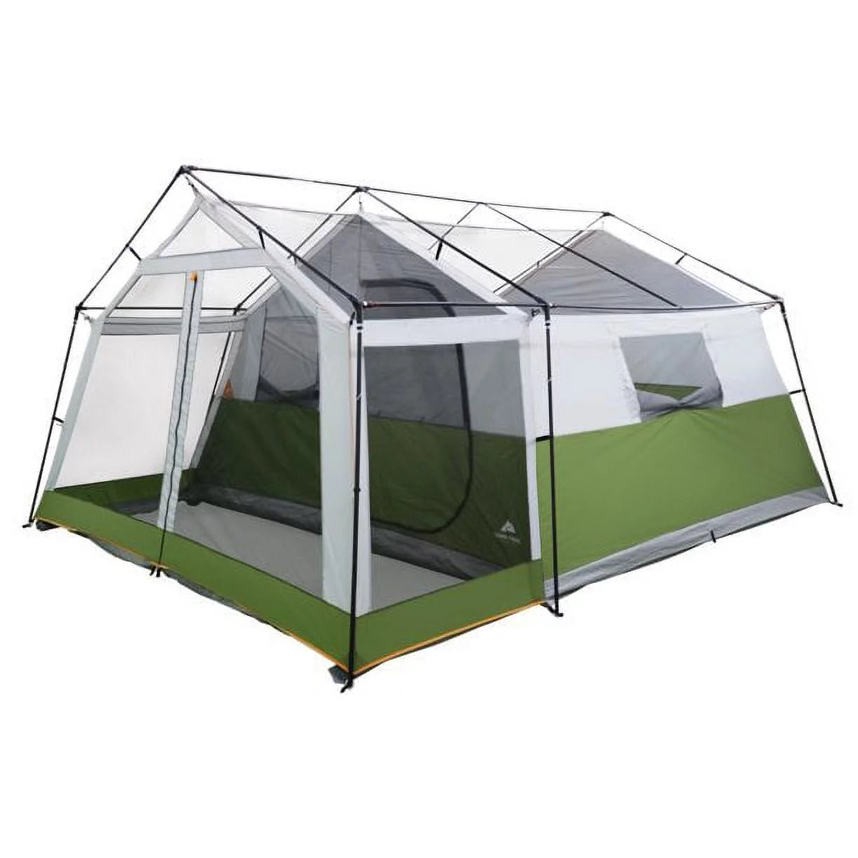 8-Person Family Cabin Tent with Screen Porch, Green Q56587