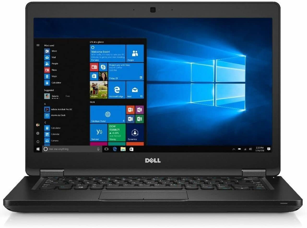 14" Laptop Core i5-8350U 16GB RAM 256GB SSD Windows 11 Pro Black H936