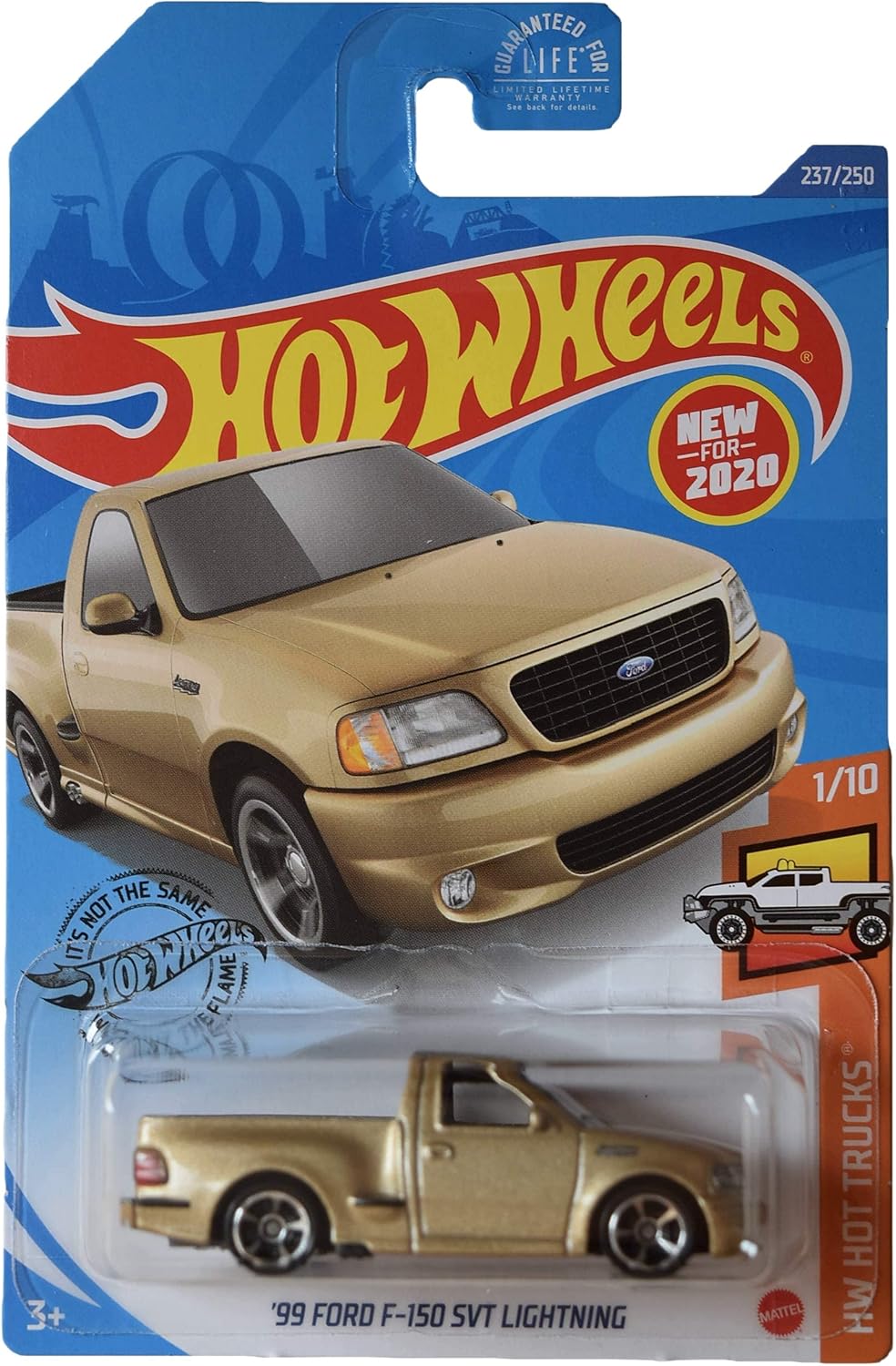 Gold Hot Wheels 1/10 Die-Cast Truck I525