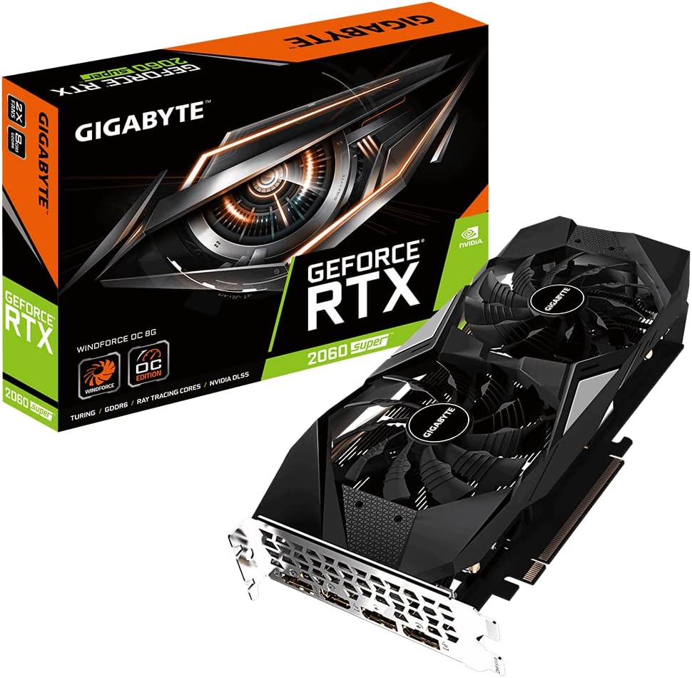 GeForce RTX 2060 Super 8 GB Dual Fan Graphics Card H3801