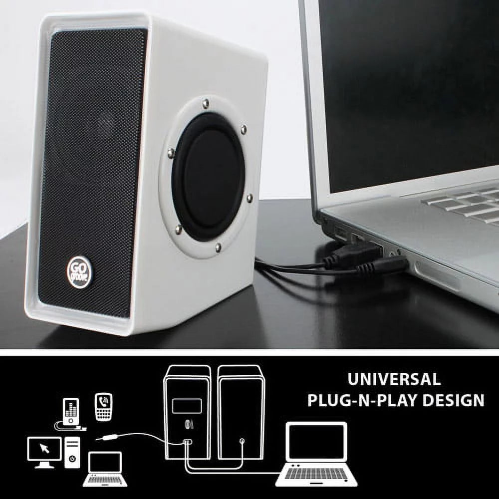 Computer Speaker System with USB Power and Passive Subwoofers Y509595