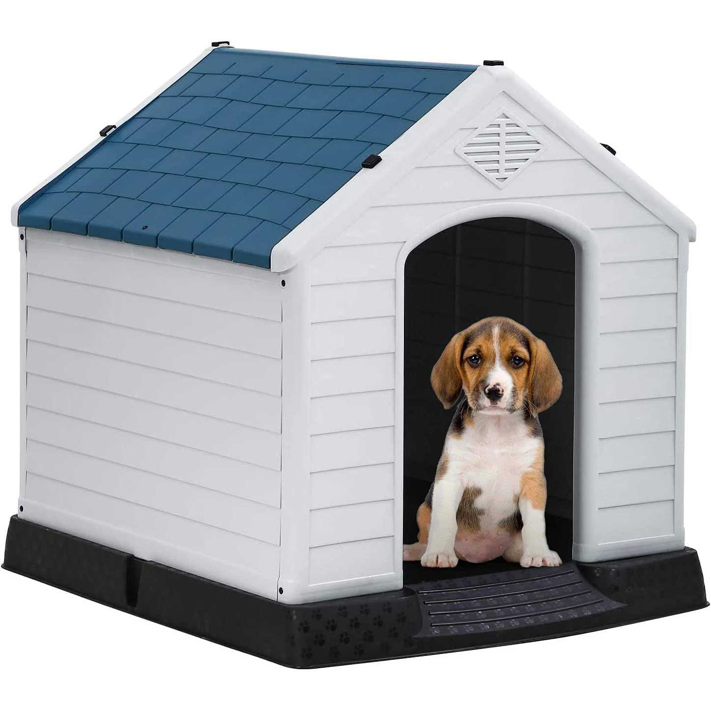 Dog House Pet Kennel With Air Vents E746