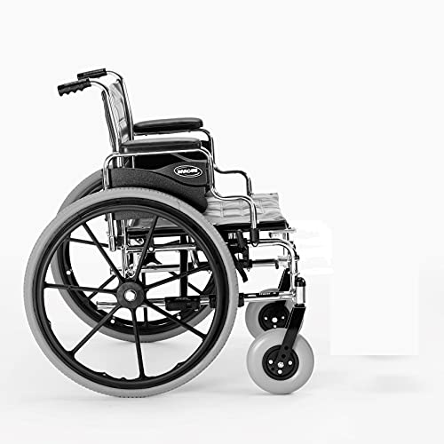 22 Inch Seat Manual Bariatric Folding Wheelchair R9883