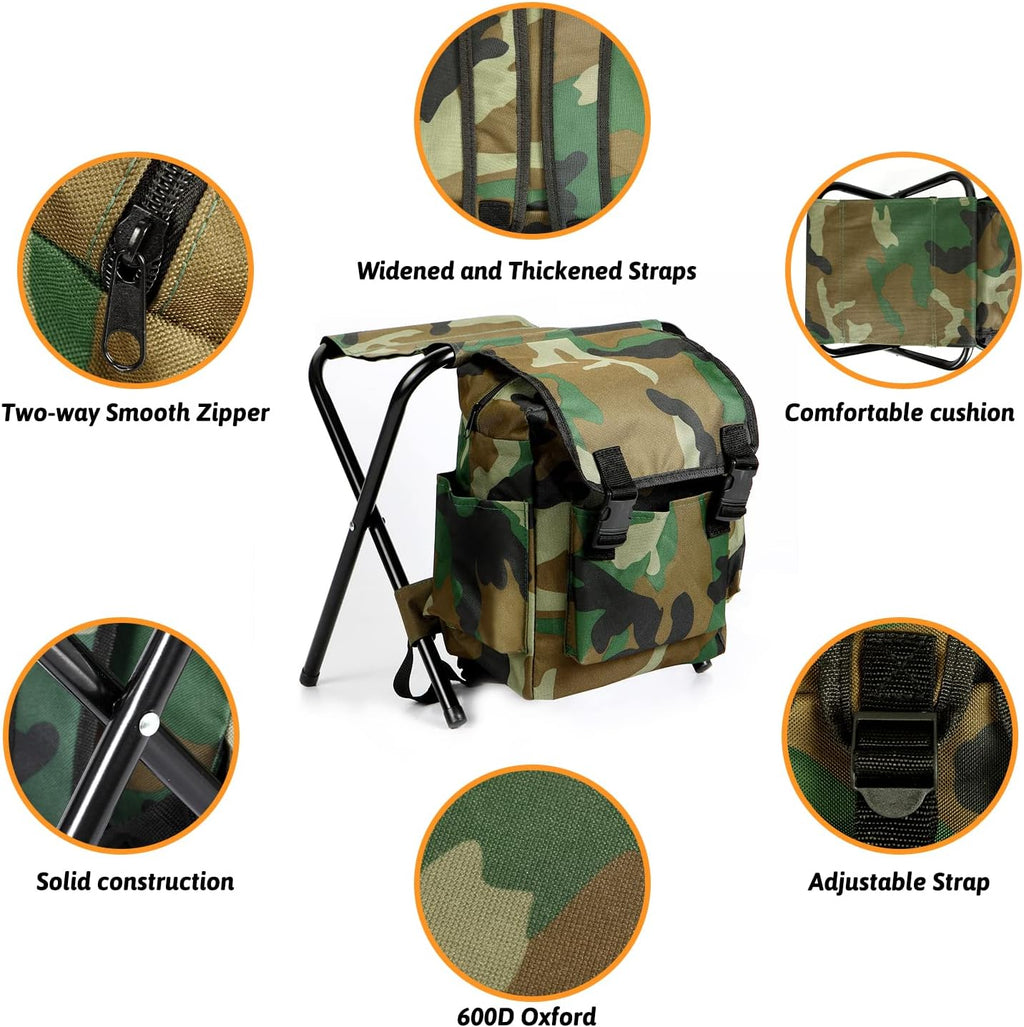 Camping Stool with Picnic Bag G7662