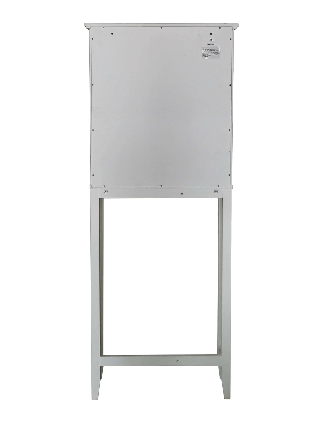 White Over the Toilet Bathroom Storage Cabinet F30291