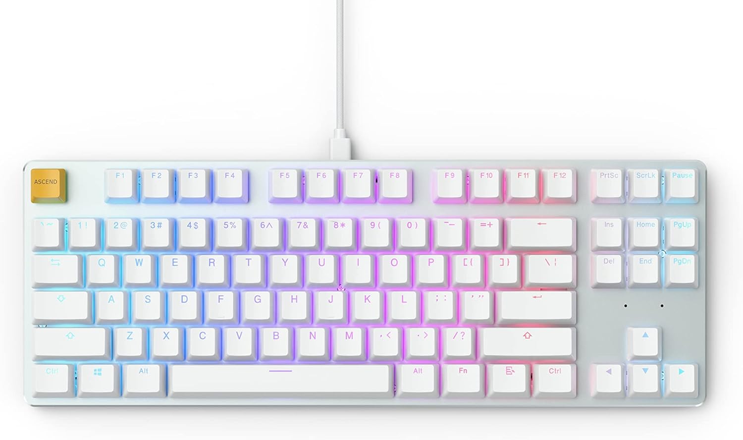 Full Size Modular Mechanical Gaming Keyboard with Hot Swap Switches J316943