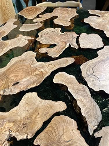 Large Epoxy Table, 36 x 20inches B649789