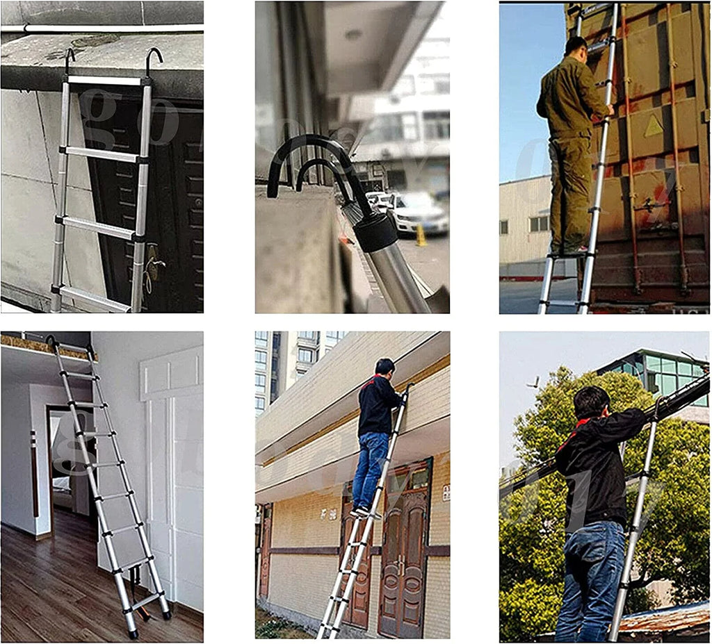 20.3ft Telescoping Ladder 330lbs Max Capacity O5361