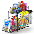 2 Tier Pull Out Cabinet Organizer with Hanging Rail E444