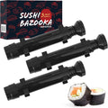 3 Pack Sushi Roller Mold Makes 8" Rolls Food Grade Plastic X2515