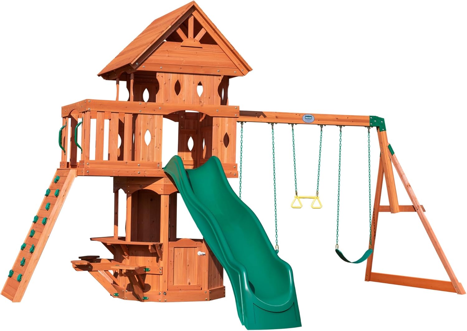 Cedar Wood Playset Swing Set G363306