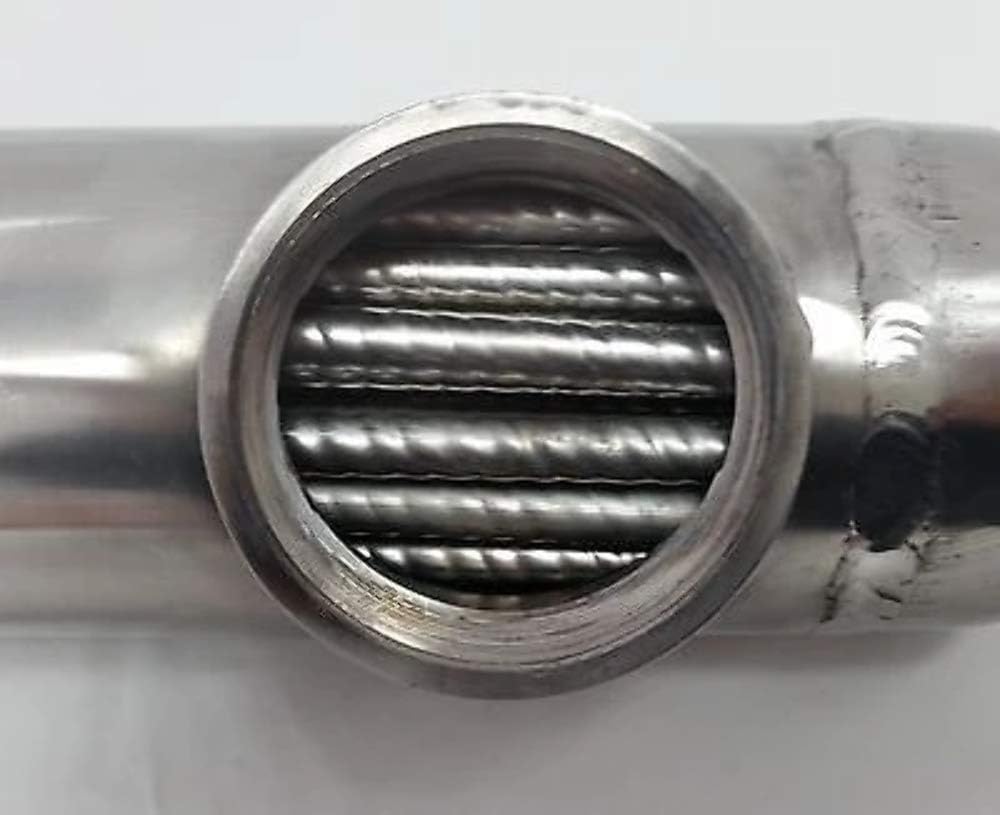 1,200,000 BTU Stainless Steel Tube & Shell Heat Exchanger F135864