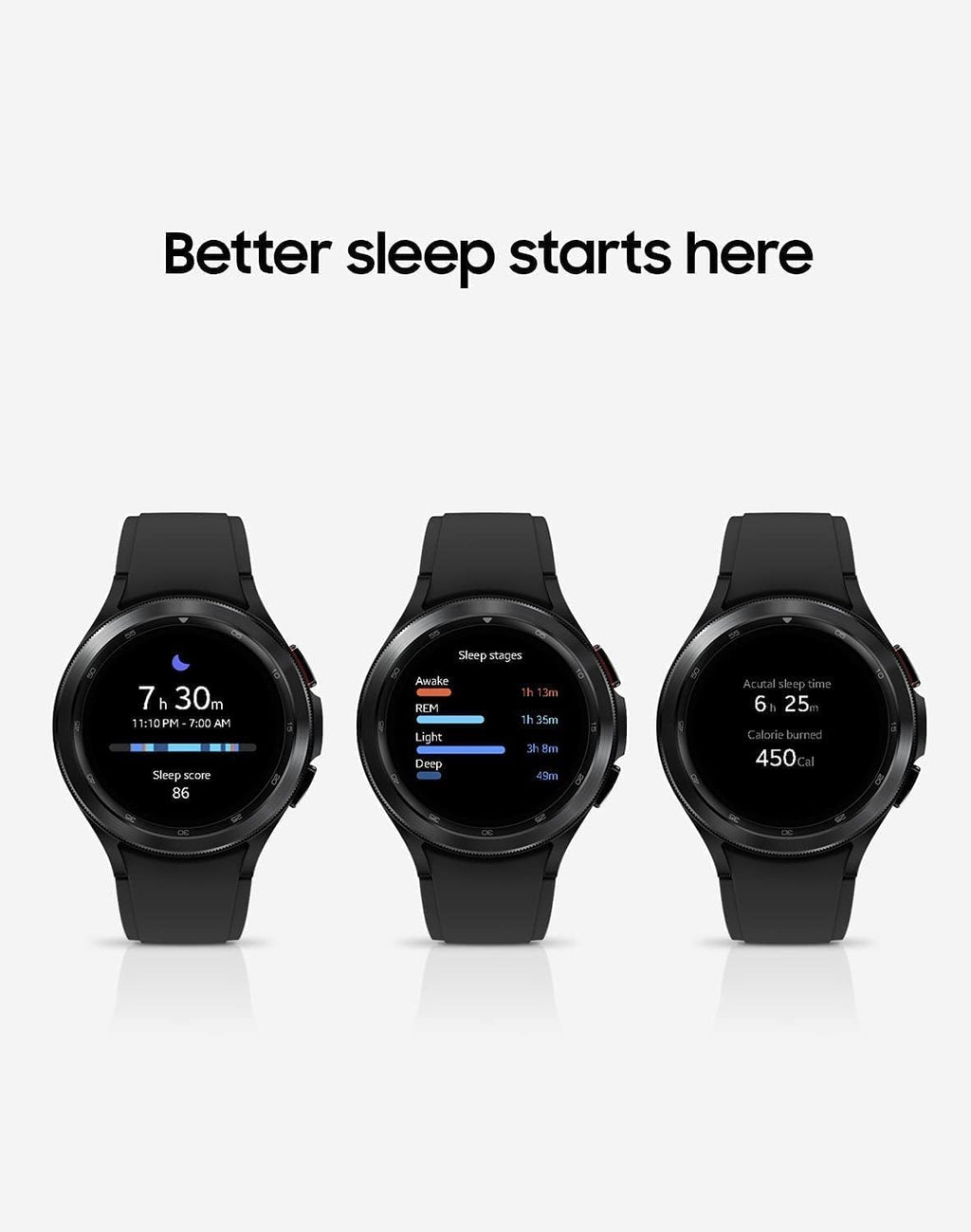 Black 46 mm Smartwatch N4794
