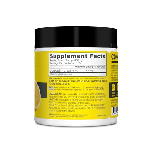 Raspberry Flavored Creatine HCl Powder (64 Servings) N27242