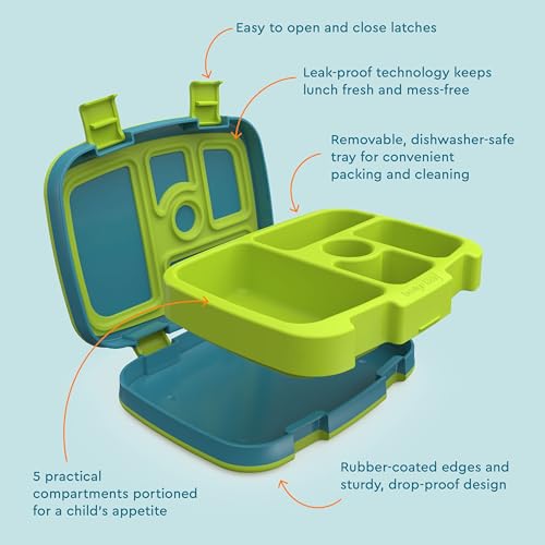 BPA-Free Leak-Proof 5-Compartment Kids Lunch Box M596200