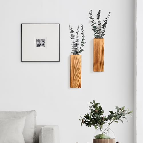 3 Pack Wood Wall Planter I407750