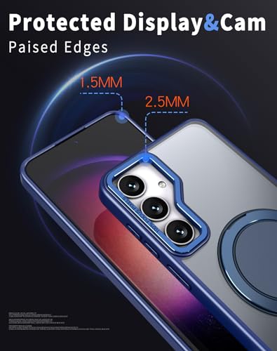 Purple Magnetic Kickstand Phone Case for Samsung Galaxy S22/S23 Ultra T9862