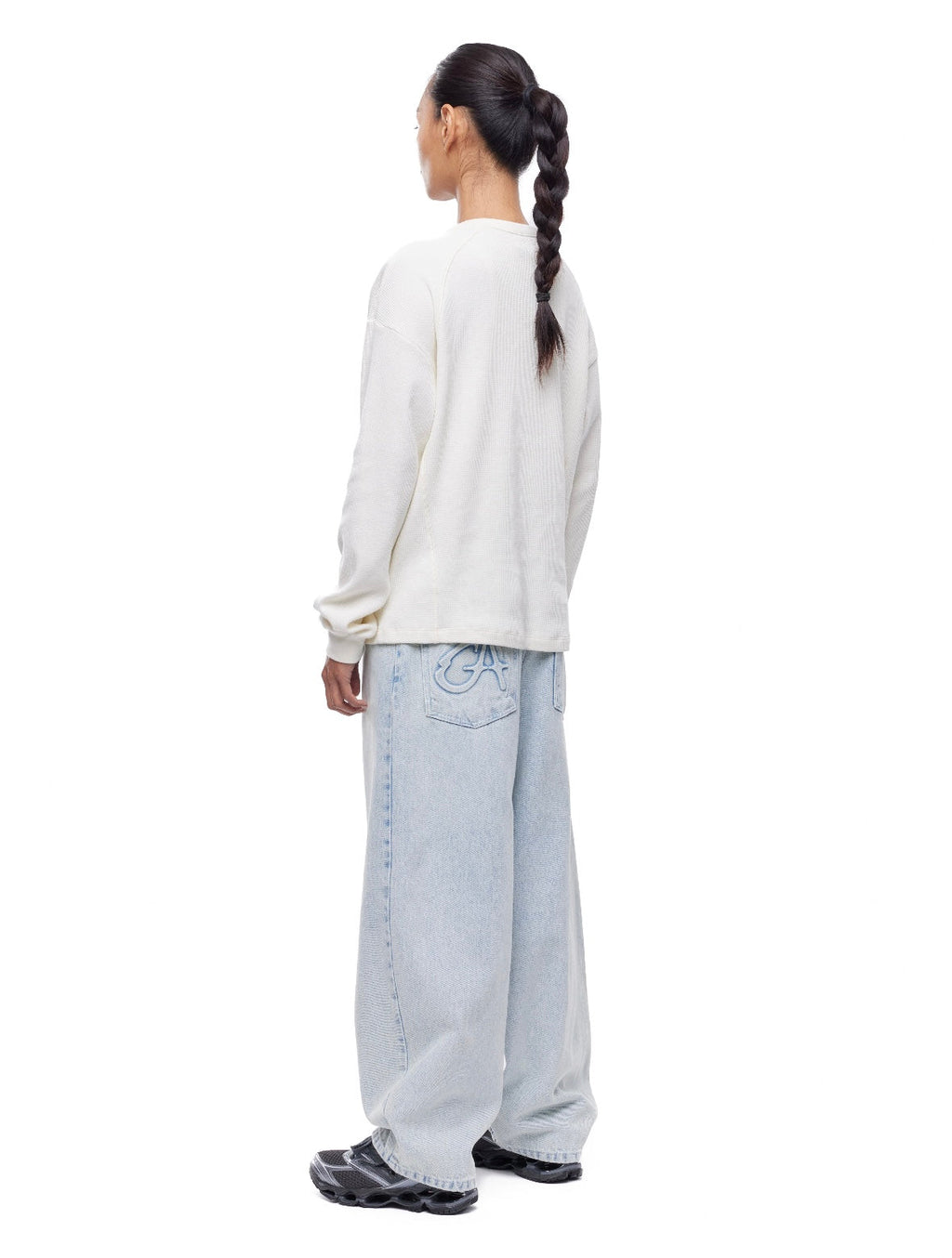 GA SIGNATURE DENIM JEANS - WASHED BLUE