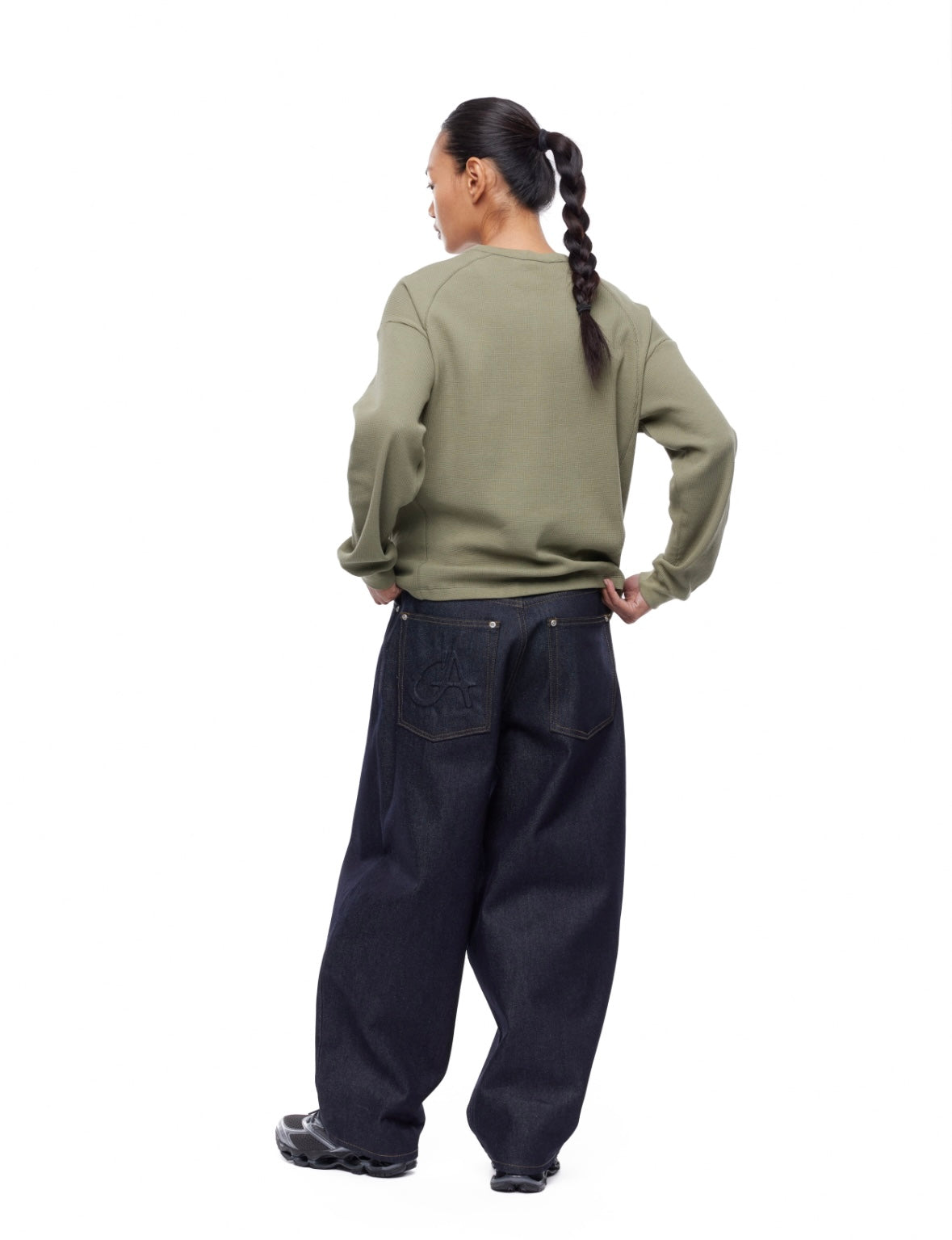 GA SIGNATURE DENIM JEANS - INDIGO