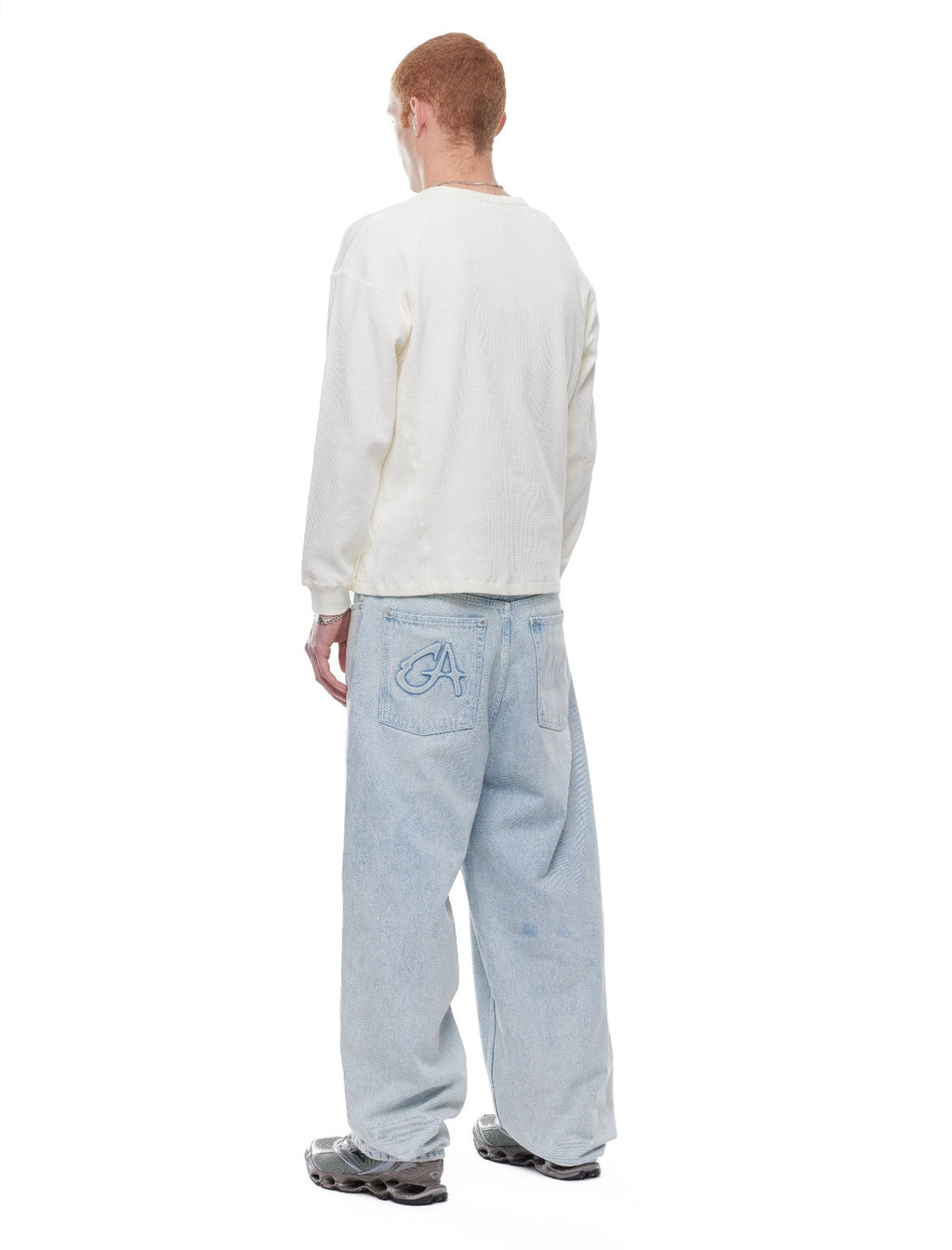 GA SIGNATURE DENIM JEANS - WASHED BLUE