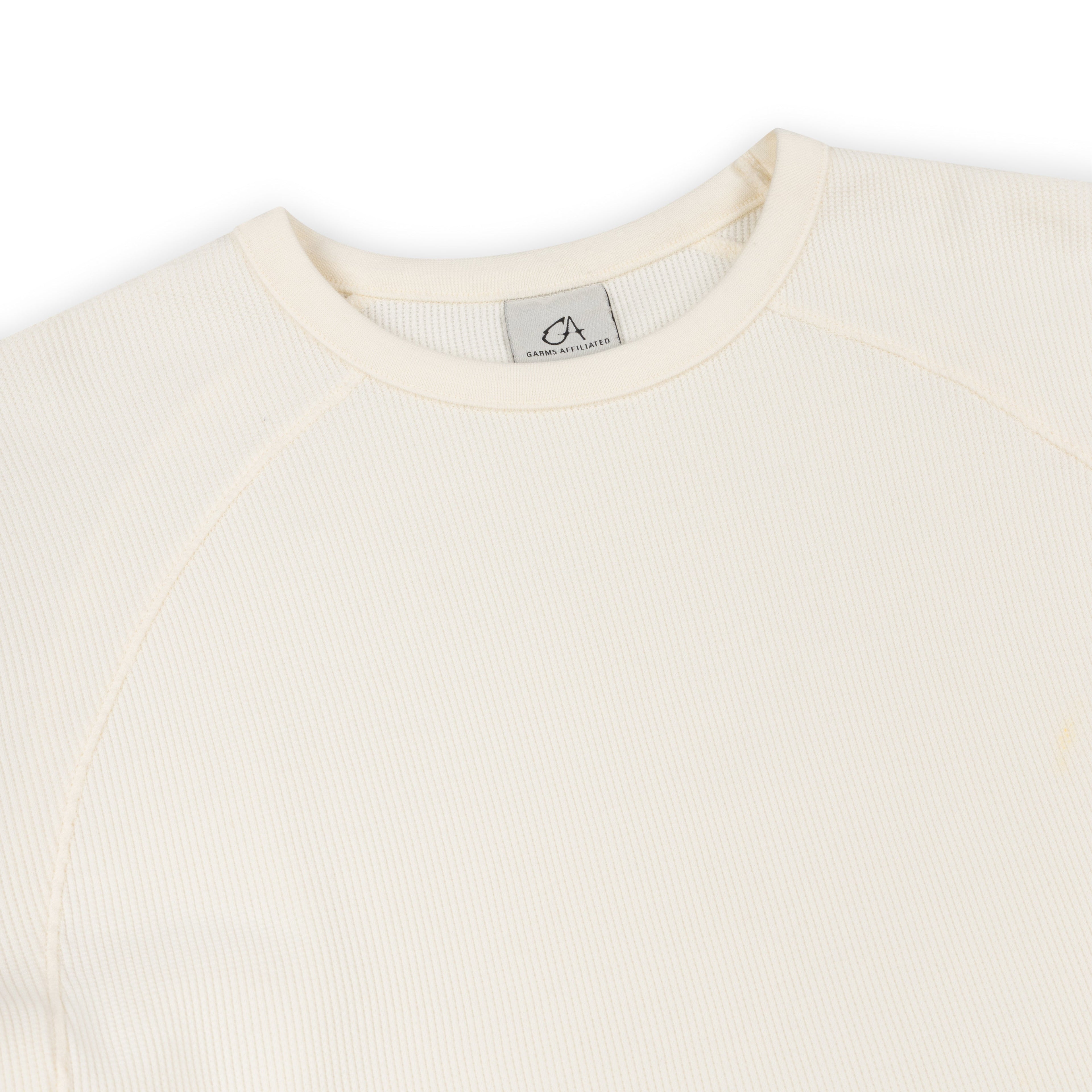 WAFFLE LONG-SLEEVE - CREAM