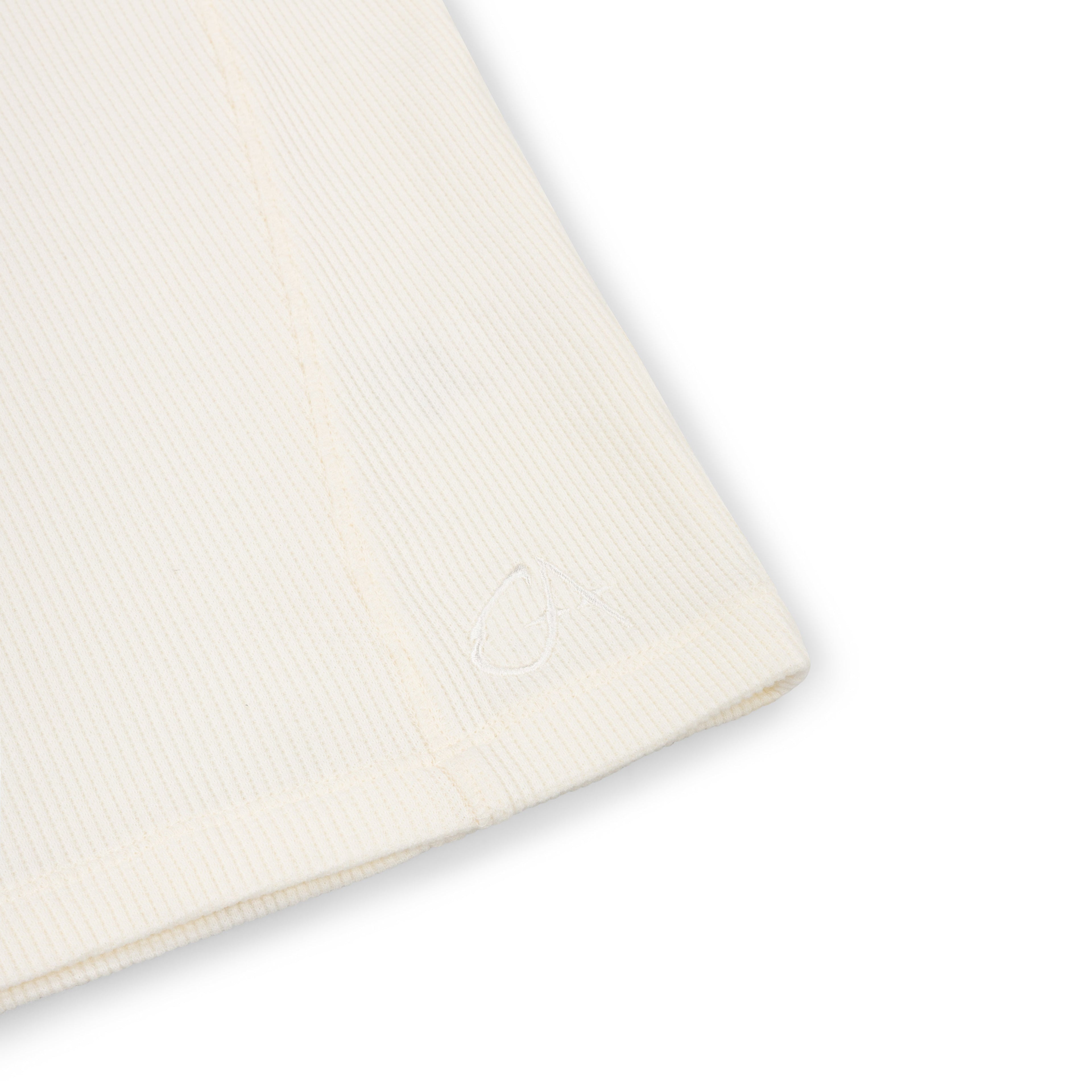 WAFFLE LONG-SLEEVE - CREAM