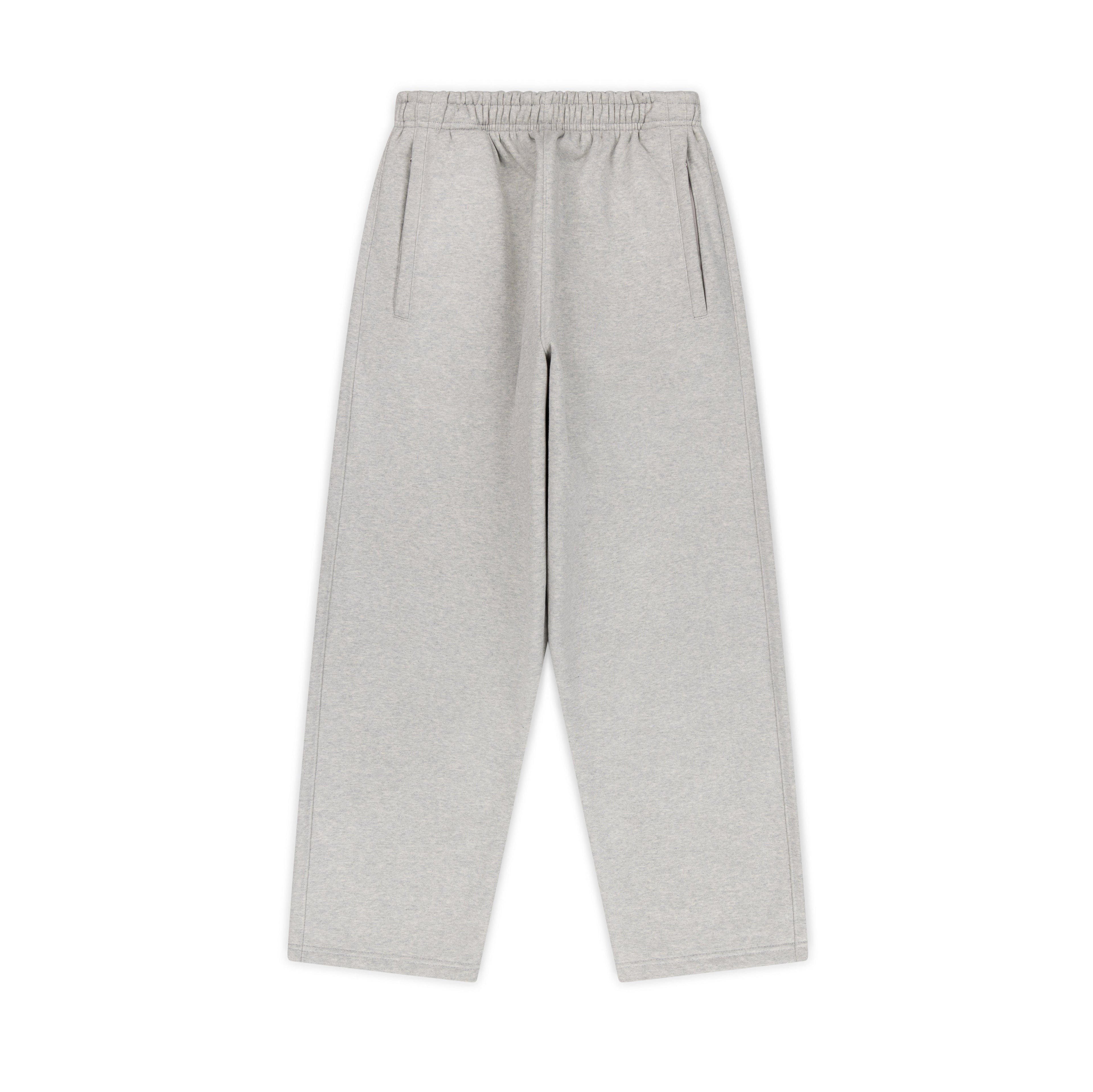SIGNATURE UNCUFFED JOGGERS -  GREY