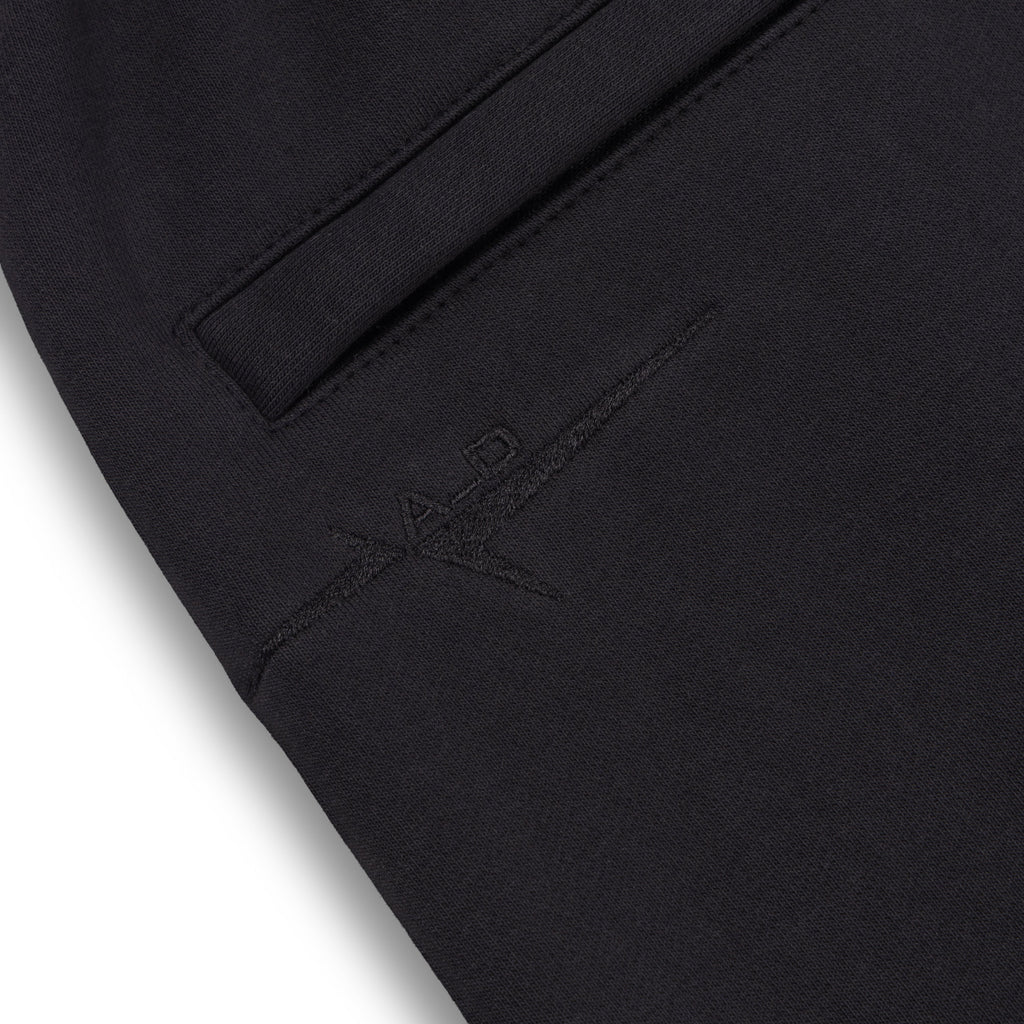 SIGNATURE CUFFED JOGGERS - BLACK