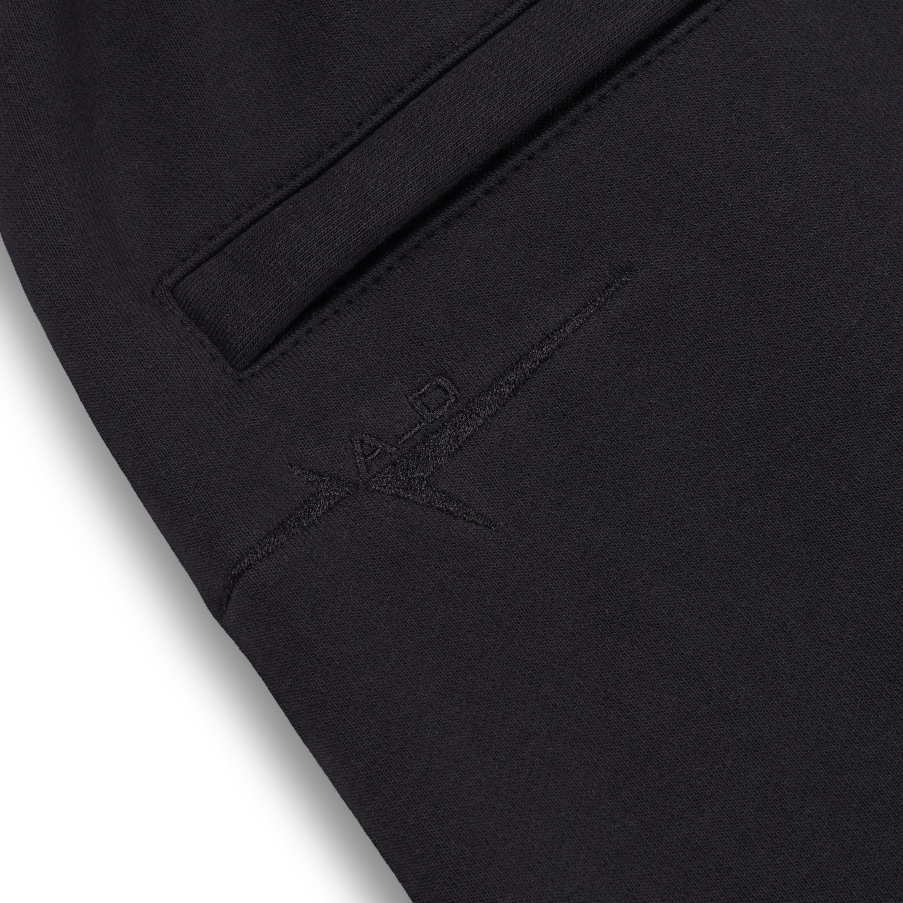 SIGNATURE CUFFED JOGGERS - BLACK