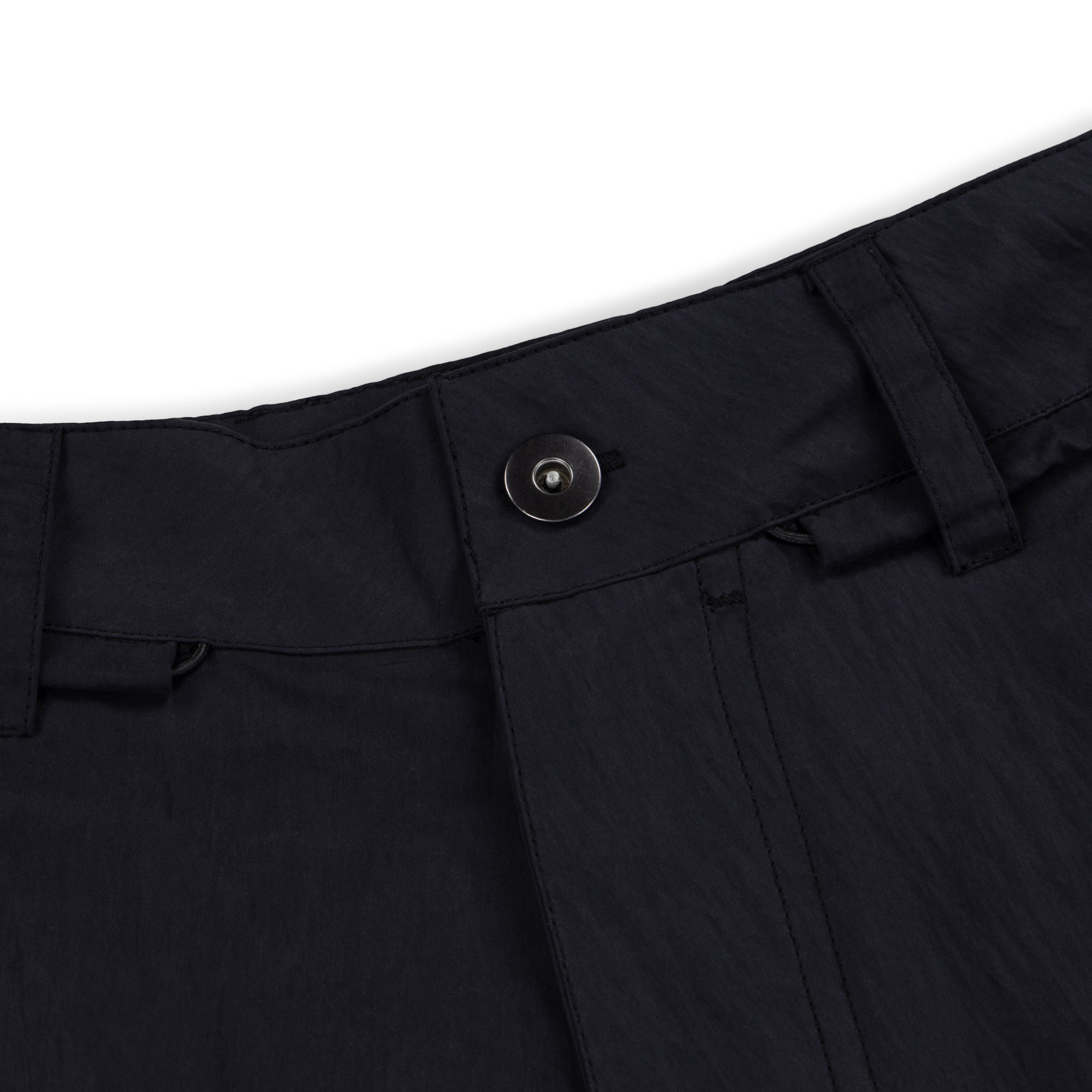 VENTILATED SHORTS - OBSIDIAN