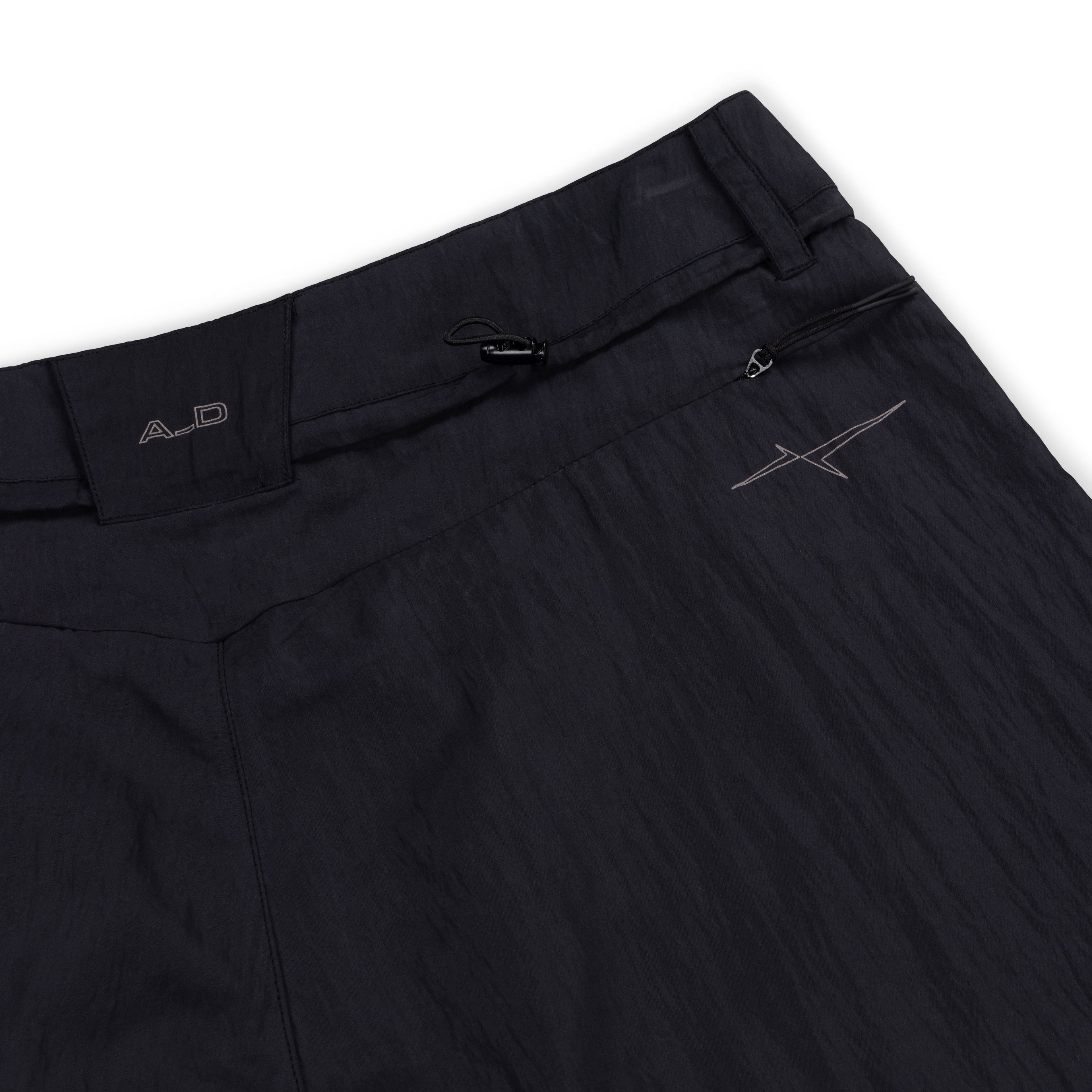 VENTILATED SHORTS - OBSIDIAN