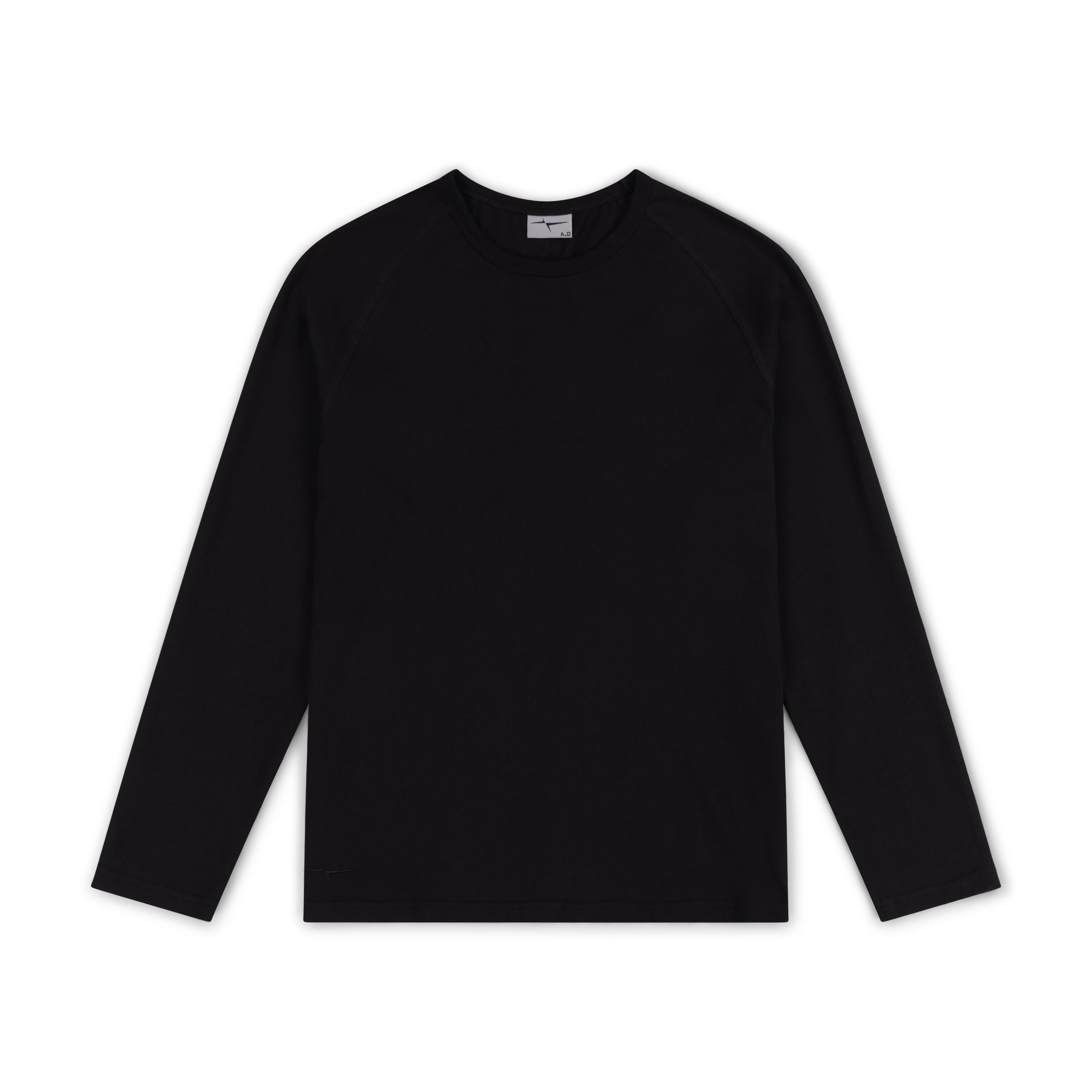 RAGLAN LONGSLEEVE - TRUE BLACK